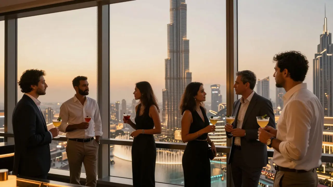 Dubai's Nightlife: Best Spots for After-Work Drinks and Networking